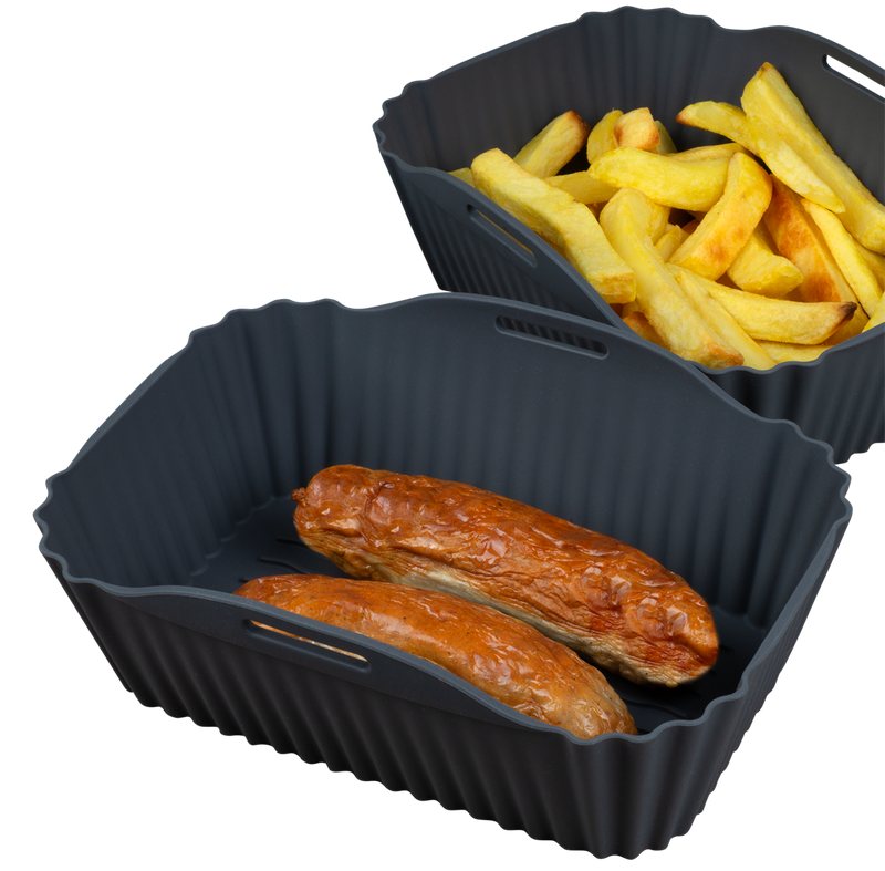 Lurch Airfryer-Einsatz Rectangle S 2er Set