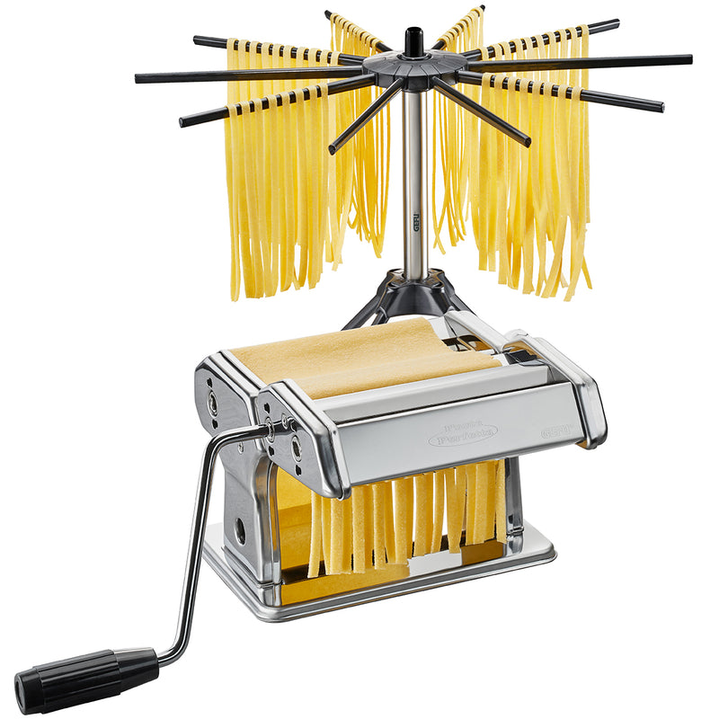 Gefu pasta machine Pasta Perfetta + pasta dryer Diverso 