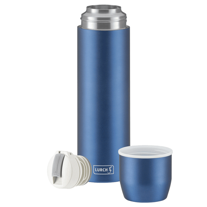 Lurch Isolier-Flasche mit Becher EDS 0,45l denim blue