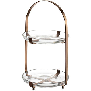 Leonardo Etagere CUCINA kupfer 2-teilig