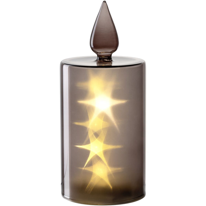 Leonardo SILENZIO LED Kerze grau