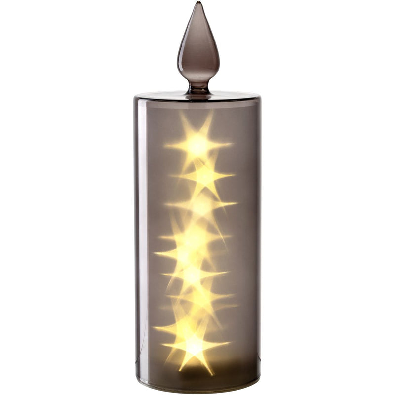 Leonardo SILENZIO LED Kerze grau