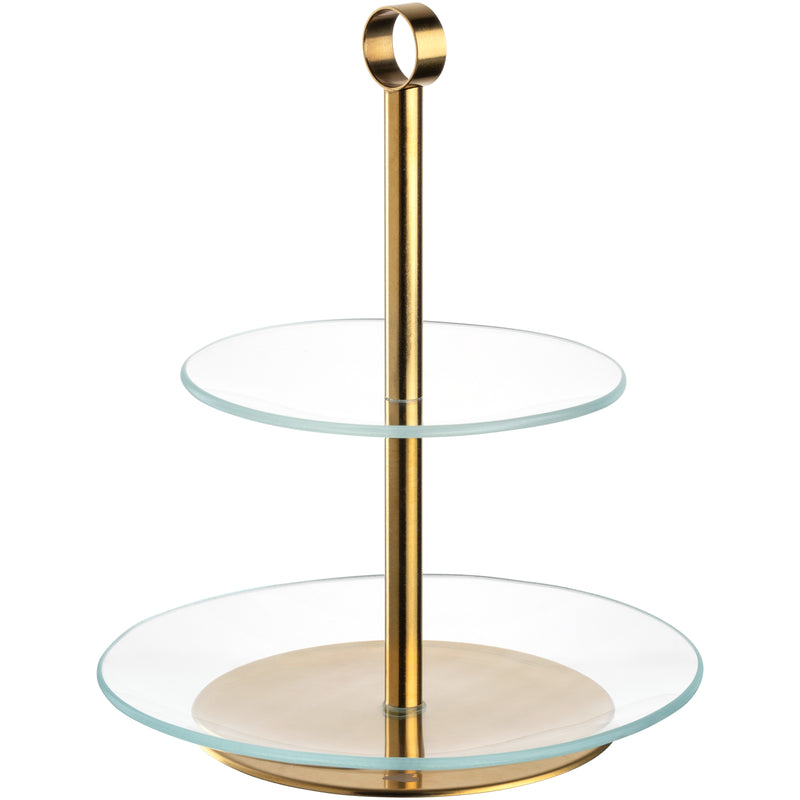Leonardo Etagere 2tlg. gold CENA
