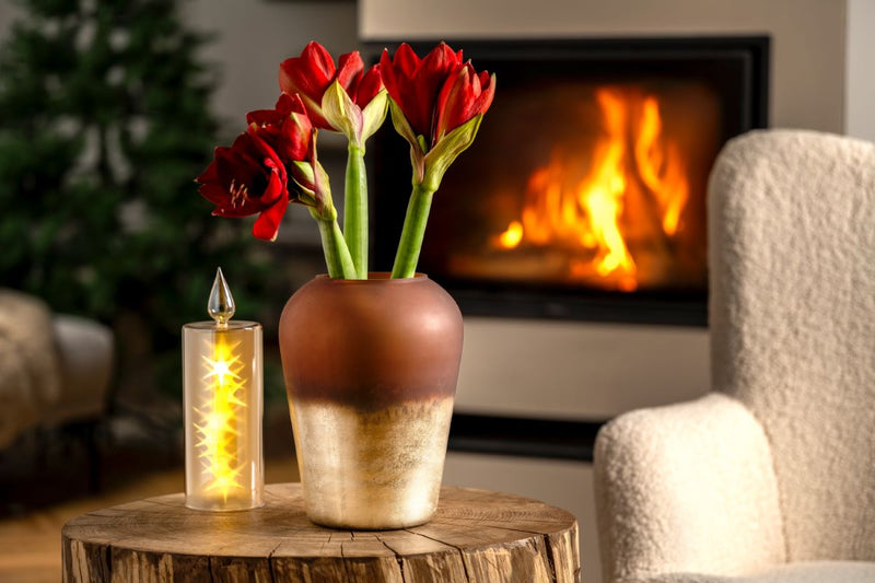 Leonardo CAPANNA LED Kerze gold