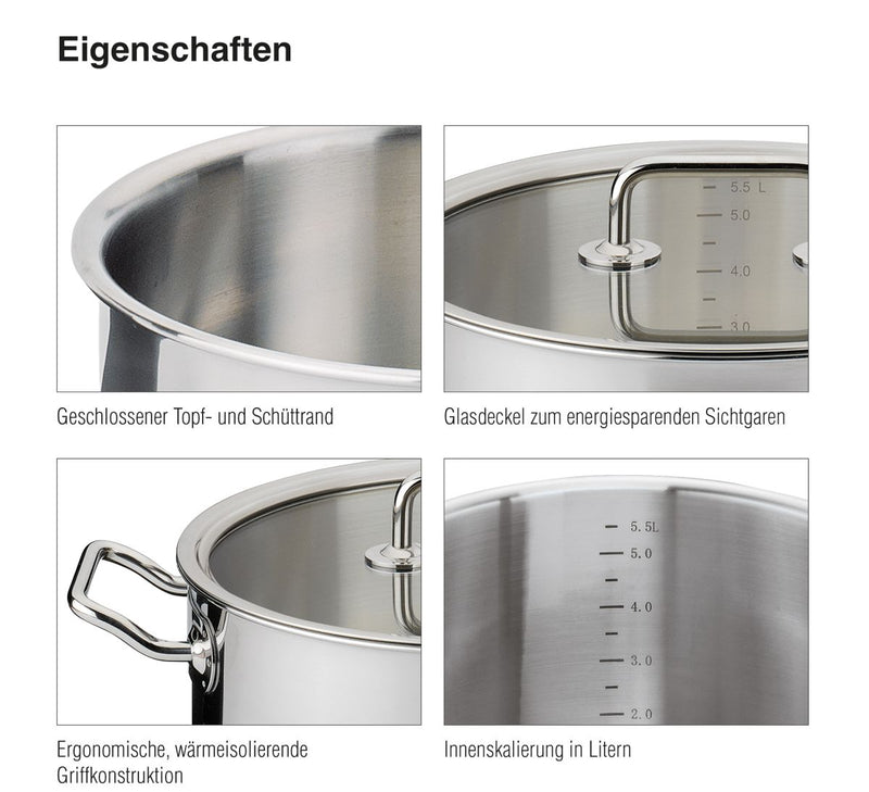 Spring Topf-Set Brigade Basic 4-teilig