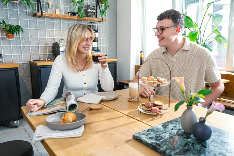 Leonardo Gocce 2er Set Latte Macchiato Becher 390ml