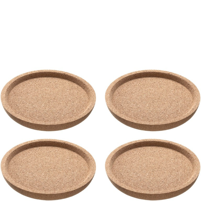 Leonardo Gocce 4er Set Korkuntersetzern 9cm