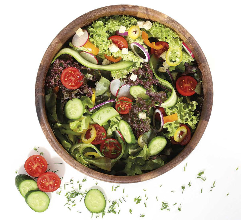 Zassenhaus salad bowl acacia, Ø 25x12.5cm