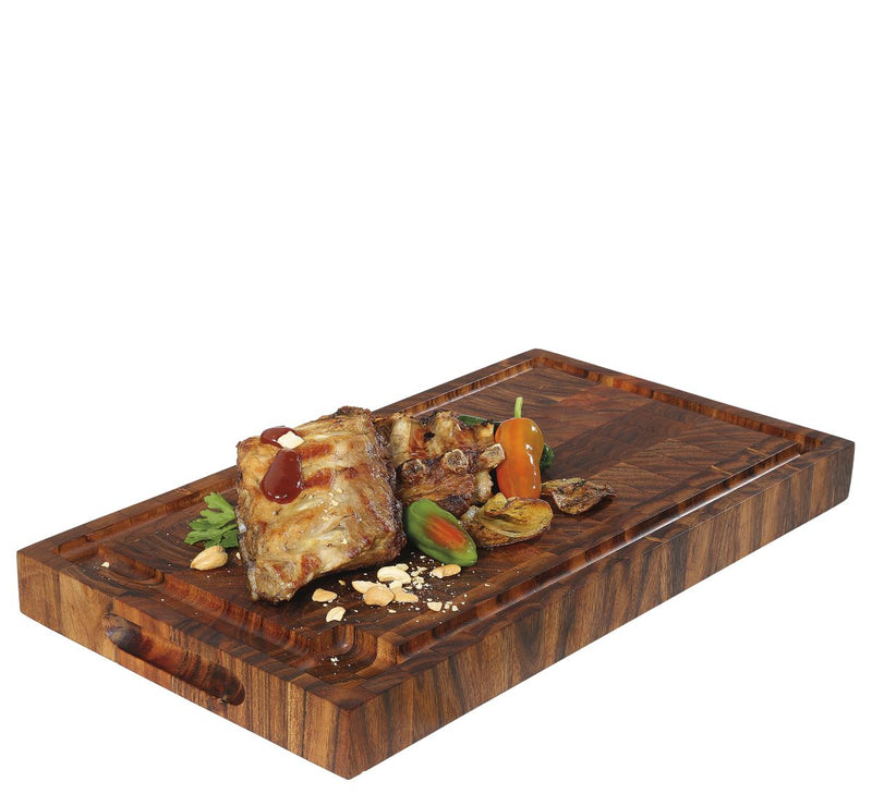 Zassenhaus Hackblock, Akazie Stirnholz 45x25x4cm