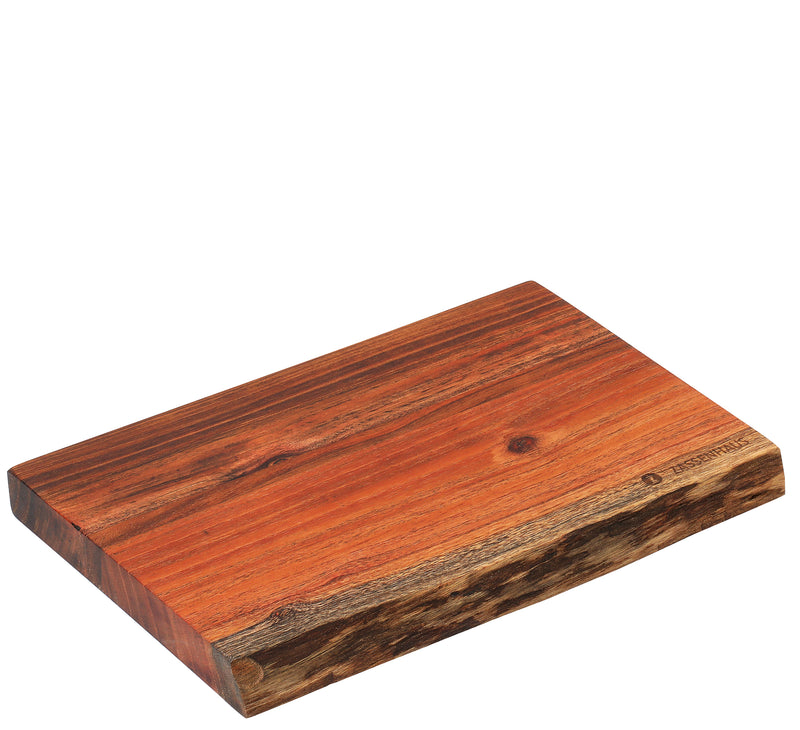 Zassenhaus Schneidebrett mit Baumkante 30×20×2,5 cm
