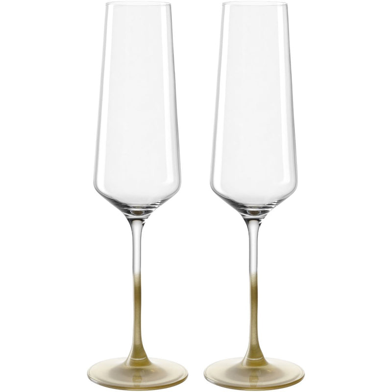 Leonardo PUCCINI Gold Serie - Kristallglas Set (2 Stück)