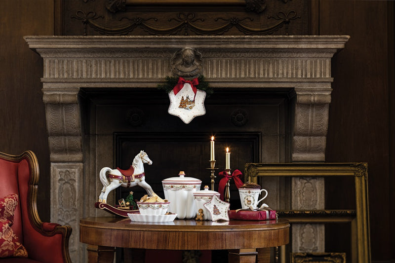 Villeroy and Boch Winter Collage Rocking Horse XL - Exclusive Christmas decoration