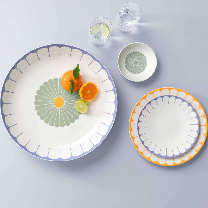 Villeroy und Boch Fleur Couleur Servierschüssel 380mm