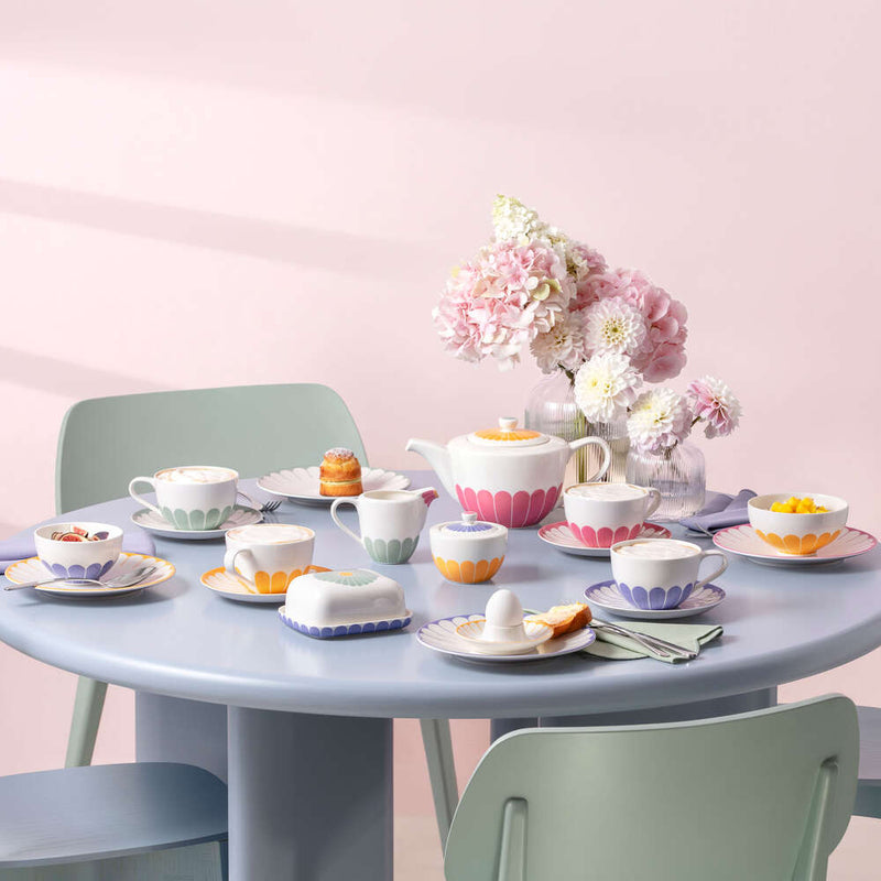 Villeroy & Boch Fleur Eierbecher - Premium Porzellan mehrfarbig