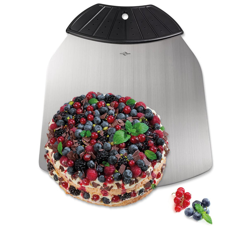 Küchenprofi Kuchenretter & Pizzaheber, 25 x 36 cm, Edelstahl