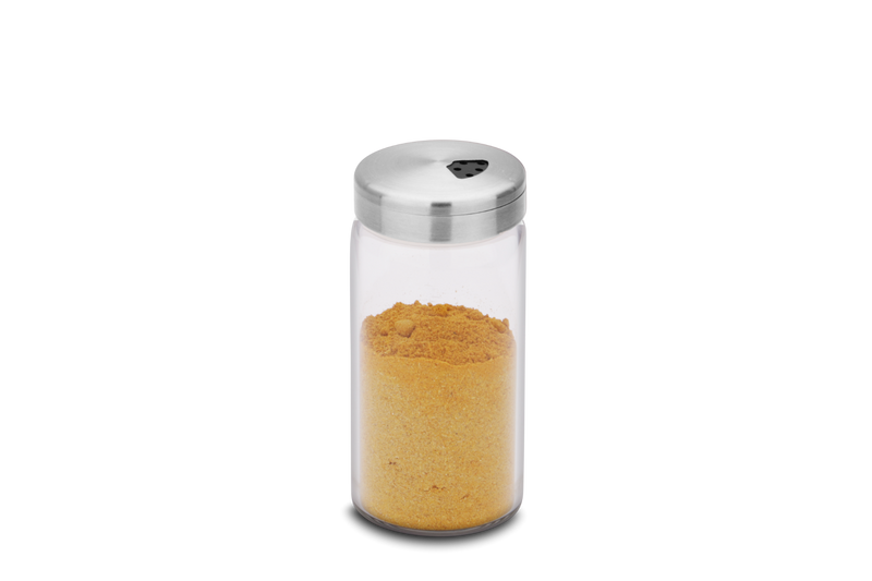 Universalstreuer Glas mit 3 Lochungen