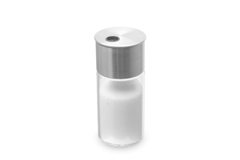Universalstreuer Glas mit 3 Lochungen