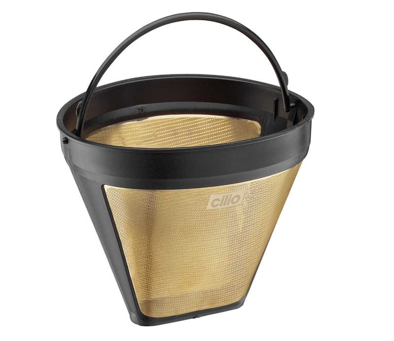 Cilio Dauerfilter Gold für Kaffee