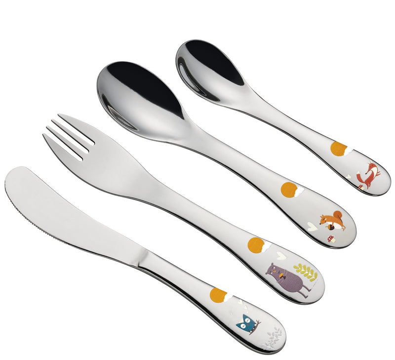 Cilio Kinderbesteck Set 4-teilig,