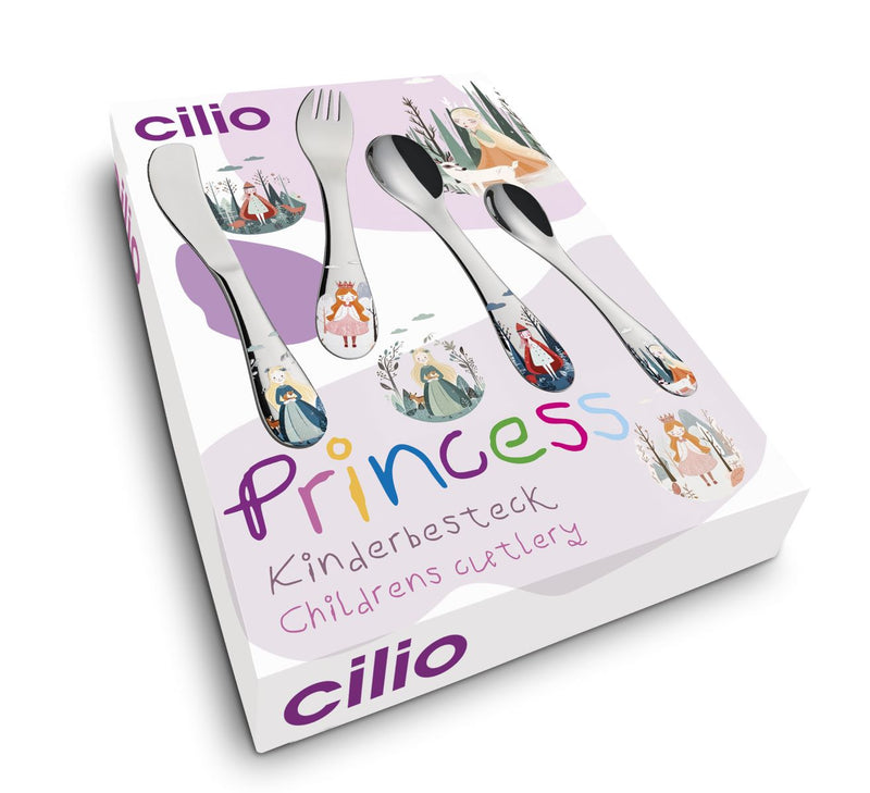 Cilio Kinderbesteck Set 4-teilig,