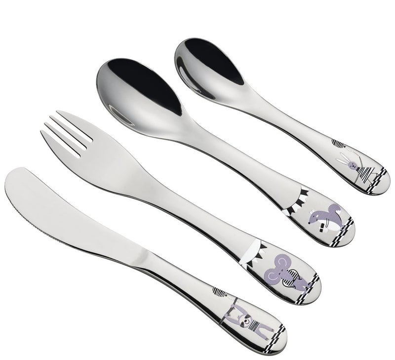 Cilio Kinderbesteck Set 4-teilig,