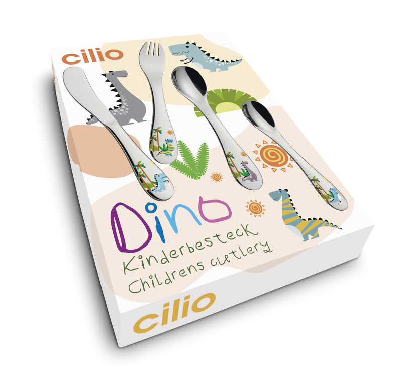 Cilio Kinderbesteck Set 4-teilig,
