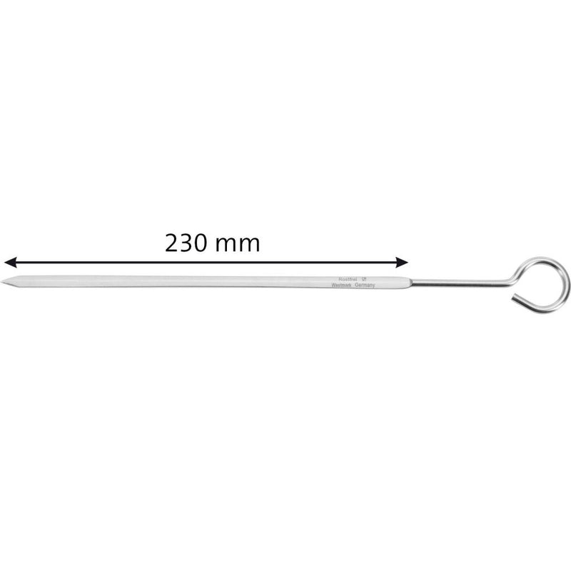 Westmark 3 Schaschlikspieße, 23 cm