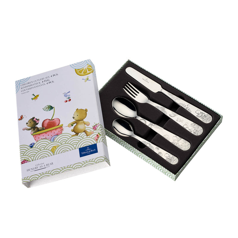 Villeroy & Boch Kinderbesteck 4-teilig Happy As  A Bear