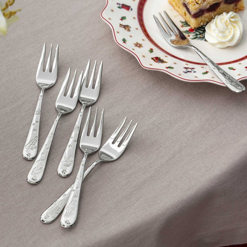 Villeroy & Boch Toy’s Delight Kuchengabeln 6 Stück