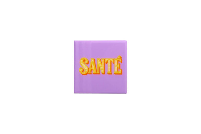 Giftcompany Love Tiles Untersetzer aus Terracotta – 11 x 11 cm