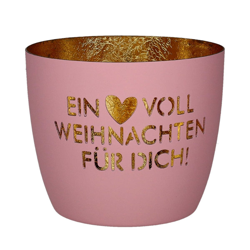 Giftcompany Windlicht Madras mit Spruch
