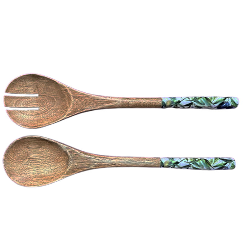 van Deurs Salatbesteck Mangoholz