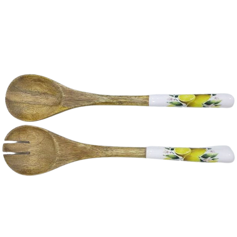 van Deurs Salatbesteck Mangoholz