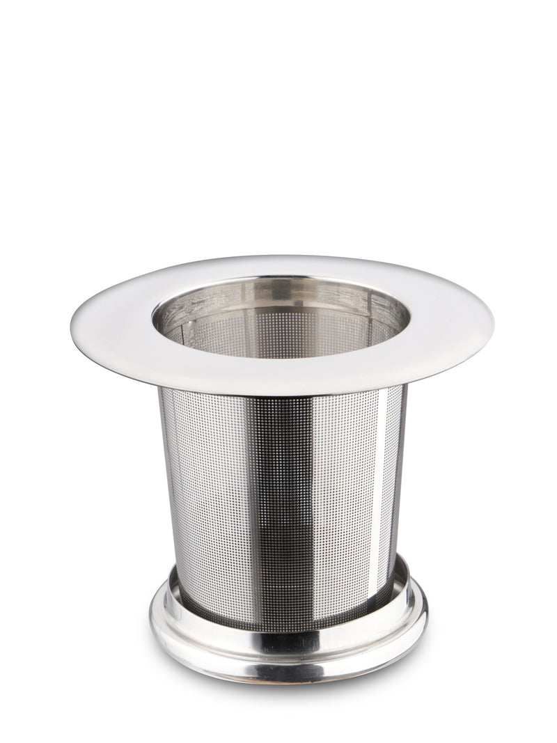 Teefilter Edelstahl mit breitem Aufsetzrand