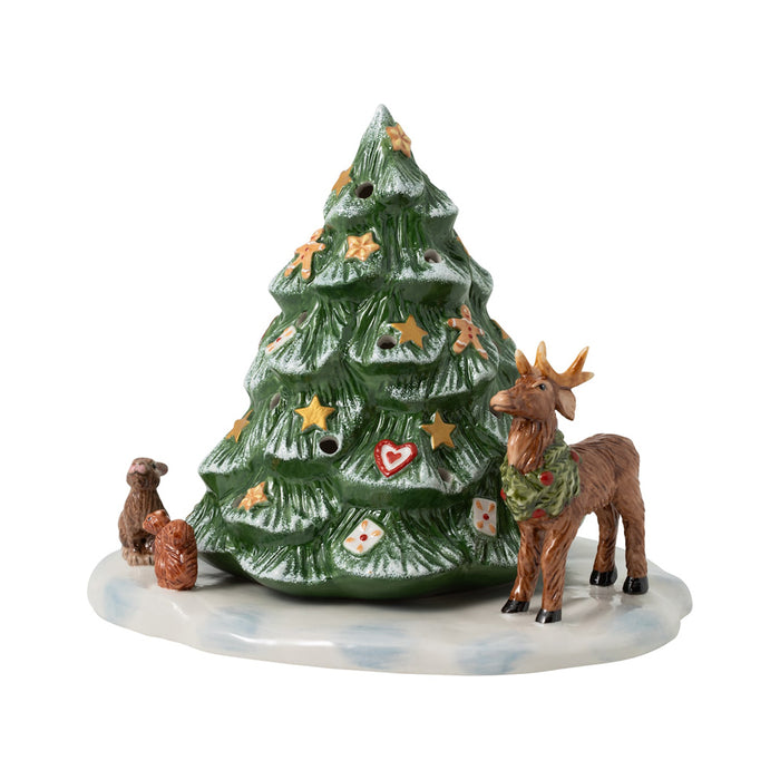 Villeroy und Boch Christmas Toys Weihnachtsbaum mit Waldtieren