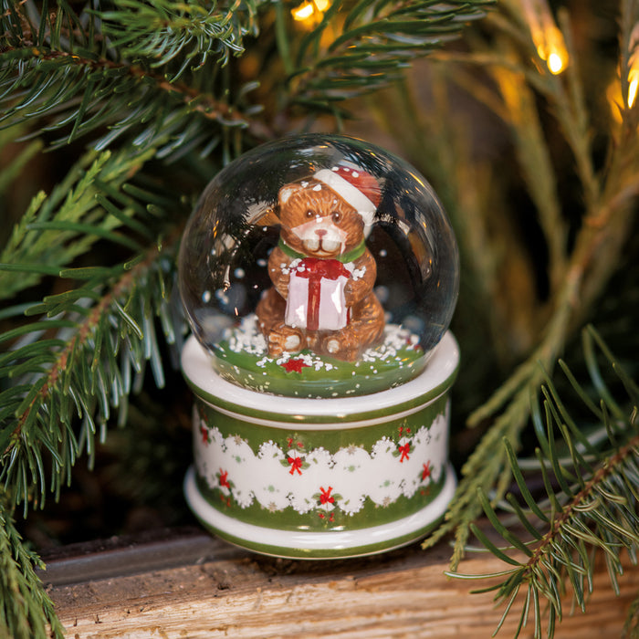 Villeroy and Boch Christmas Toys Snow Globe Small, Bear