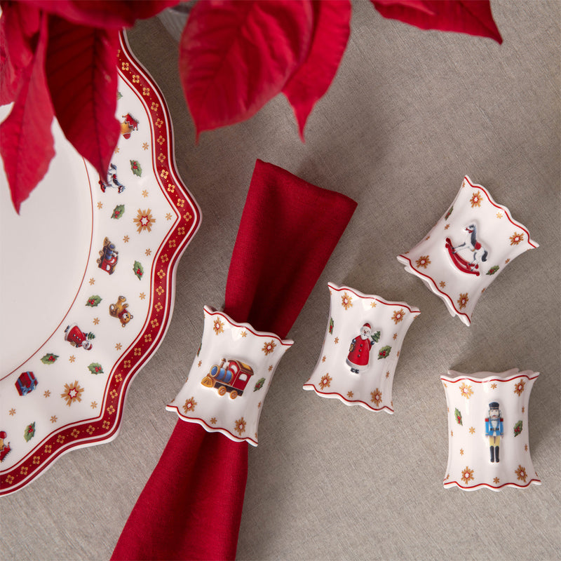 Villeroy & Boch Toys Delight Serviettenringe 4 Stück