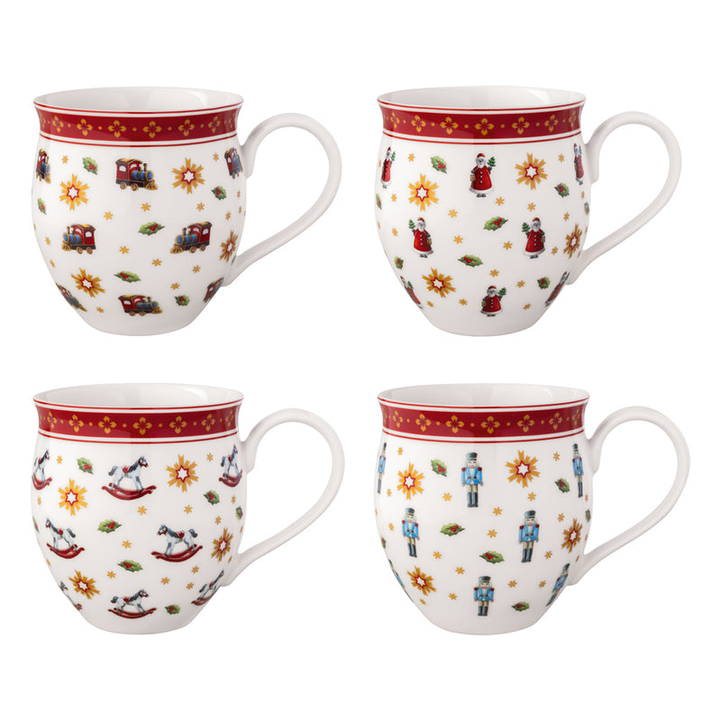 Villeroy und Boch Toys Delight Jubiläums-Becher Set – 4-teilig