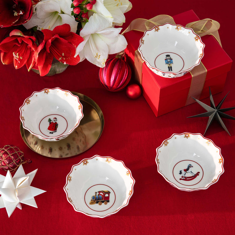 Villeroy und Boch Toys Delight Jubiläums-Schalen Set – 4-teilig