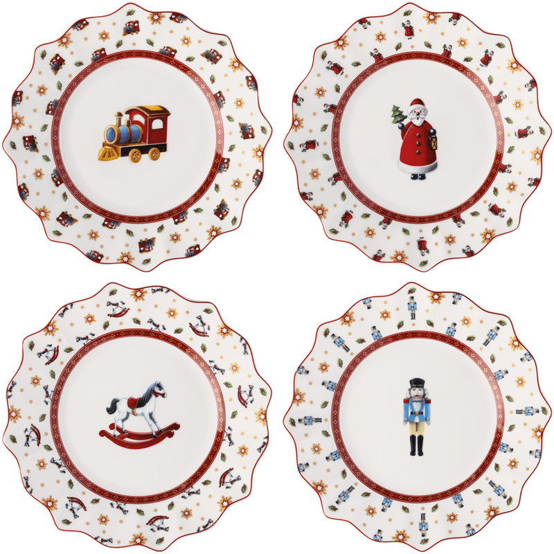 Villeroy und Boch Toys Delight Jubiläums-Teller Set – 4-teilig