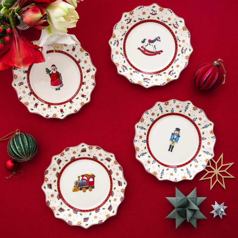 Villeroy und Boch Toys Delight Jubiläums-Teller Set – 4-teilig