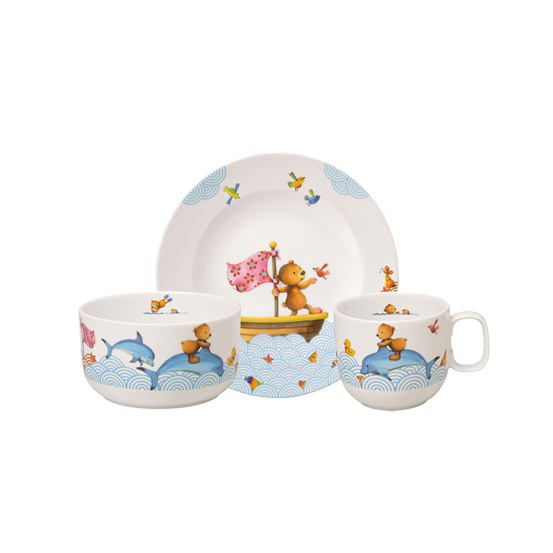 Villeroy & Boch Kindergeschirr Set 3tlg Happy As A Bear