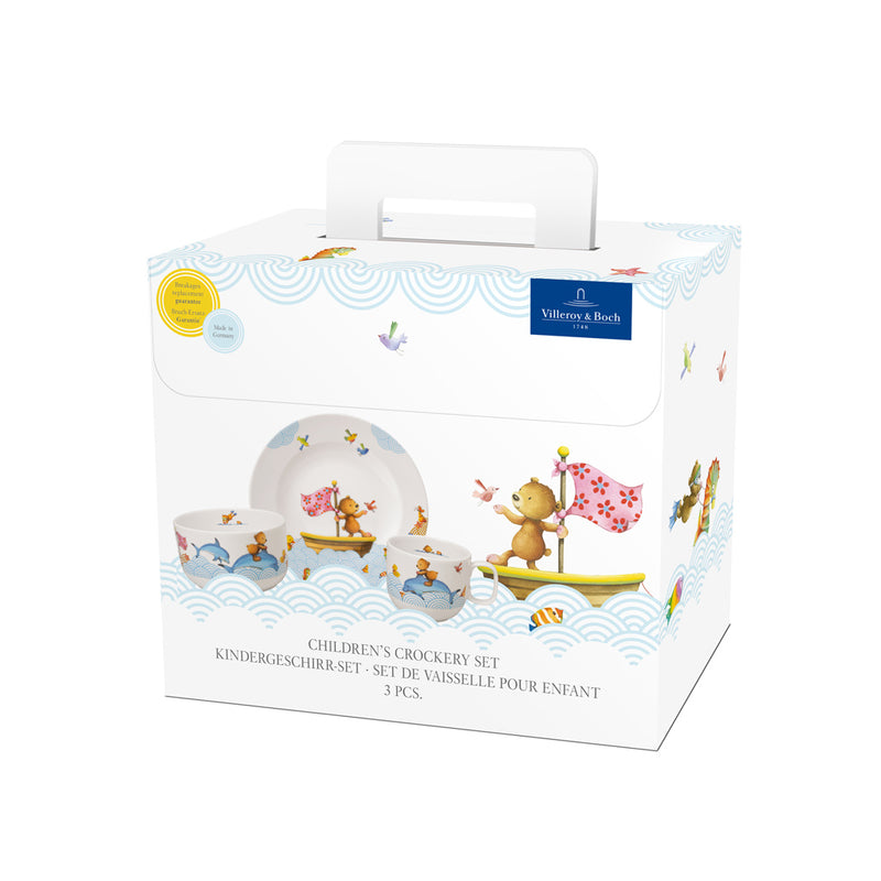 Villeroy & Boch Kindergeschirr Set 3tlg Happy As A Bear