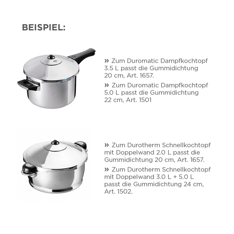 Kuhn Rikon Duromatic Dichtungsring Silikon