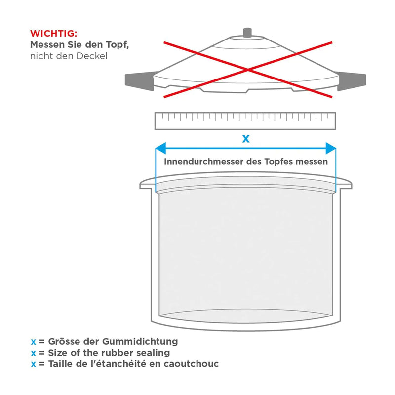 Kuhn Rikon Duromatic Dichtungsring Silikon