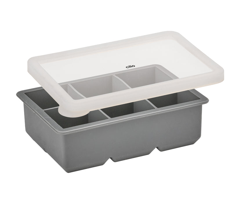 Cilio Eiswürfelform Blocks 6er Pack, temperaturbeständig