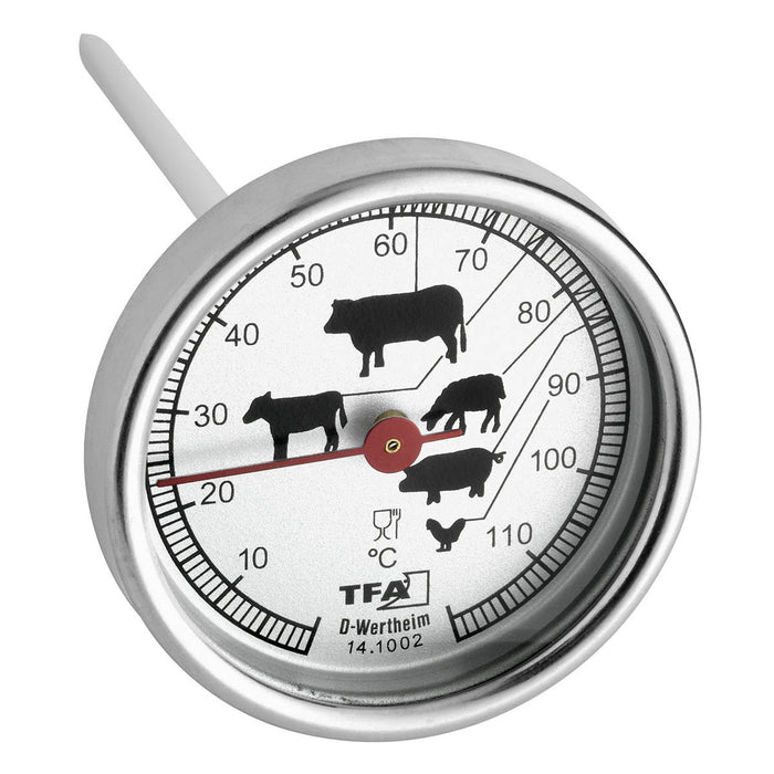 TFA Analoges Bratenthermometer aus Edelstahl