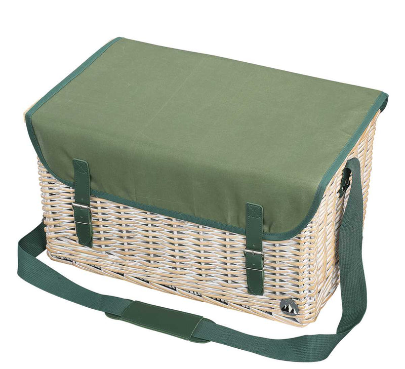 Cilio picnic basket PONZA with table for 4 people