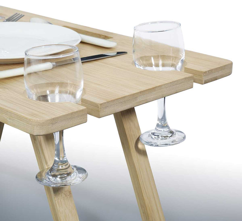 Cilio picnic basket PONZA with table for 4 people