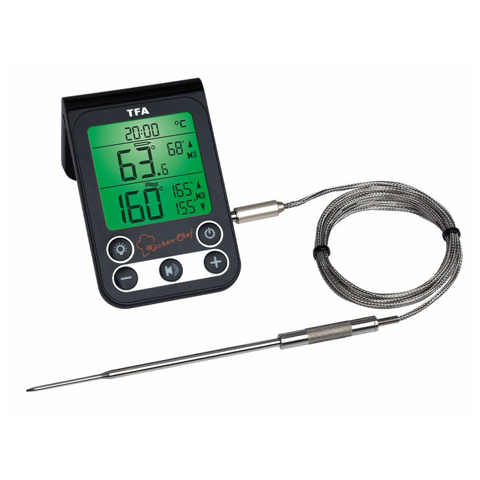 TFA Digitales Grill-Braten-/Ofenthermometer Küchen-Chef